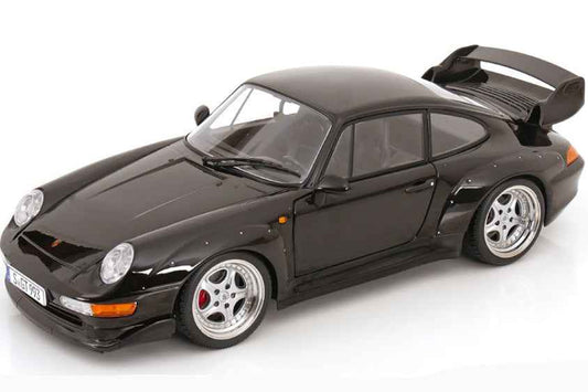 KK Scale 1996 Porsche 911 993 GT2 w/ Speedline Wheels Black 1:12 Cartsfy Inc.
