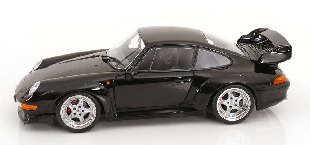 KK Scale 1996 Porsche 911 993 GT2 w/ Speedline Wheels Black 1:12