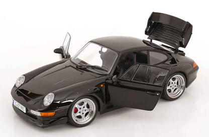KK Scale 1996 Porsche 911 993 GT2 w/ Speedline Wheels Black 1:12 Cartsfy Inc.