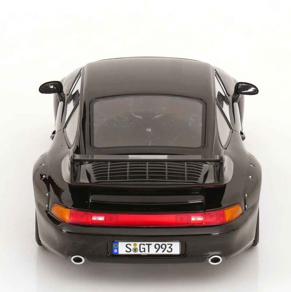 KK Scale 1996 Porsche 911 993 GT2 w/ Speedline Wheels Black 1:18 Cartsfy Inc.