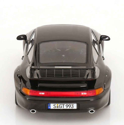 KK Scale 1996 Porsche 911 993 GT2 w/ Speedline Wheels Black 1:18 Cartsfy Inc.