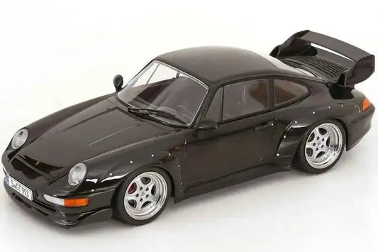 KK Scale 1996 Porsche 911 993 GT2 w/ Speedline Wheels Black 1:18 STM Diecast Default Title Default Title-