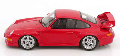 KK Scale 1996 Porsche 911 993 GT2 w/ Speedline Wheels Guards Red 1:18 Cartsfy Inc.