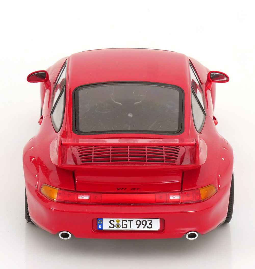 KK Scale 1996 Porsche 911 993 GT2 w/ Speedline Wheels Guards Red 1:18 Cartsfy Inc.