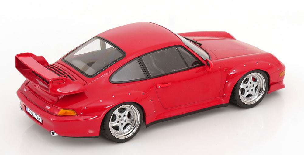 KK Scale 1996 Porsche 911 993 GT2 w/ Speedline Wheels Guards Red 1:18 Cartsfy Inc.