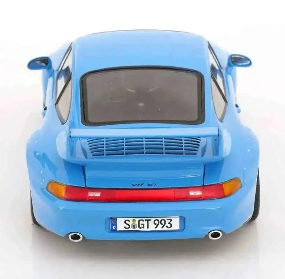 KK Scale 1996 Porsche 911 993 GT2 w/ Speedline Wheels Riviera Blue 1:18 Cartsfy Inc.