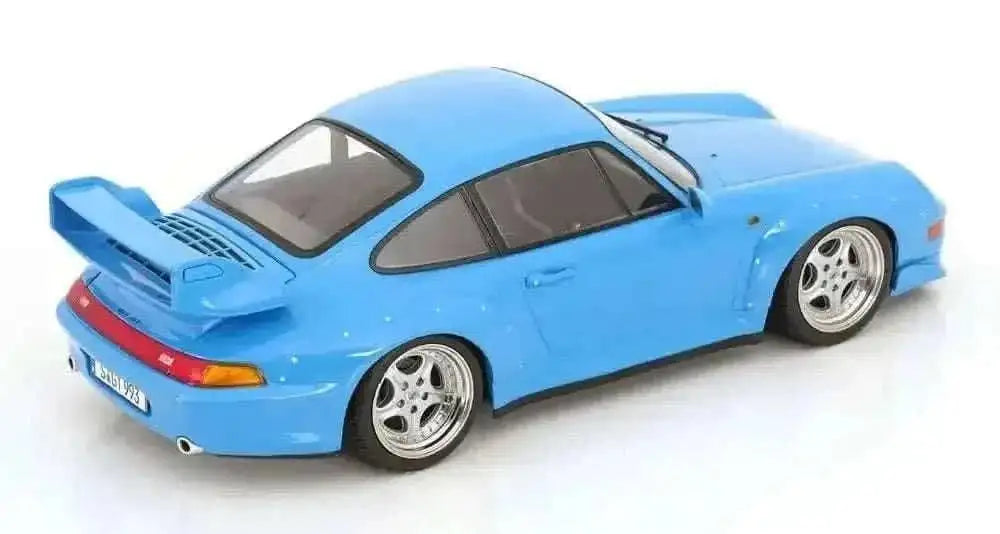 KK Scale 1996 Porsche 911 993 GT2 w/ Speedline Wheels Riviera Blue 1:18 Cartsfy Inc.