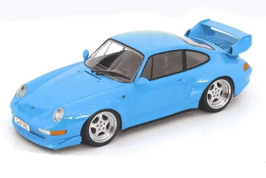 KK Scale 1996 Porsche 911 993 GT2 w/ Speedline Wheels Riviera Blue 1:18 Cartsfy Inc.