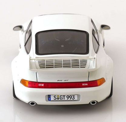 KK Scale 1996 Porsche 911 993 GT2 w/ Speedline Wheels White 1:18 STM Diecast Default Title Default Title-