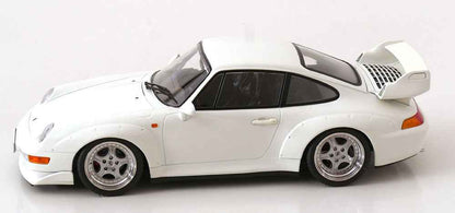 KK Scale 1996 Porsche 911 993 GT2 w/ Speedline Wheels White 1:18 STM Diecast Default Title Default Title-