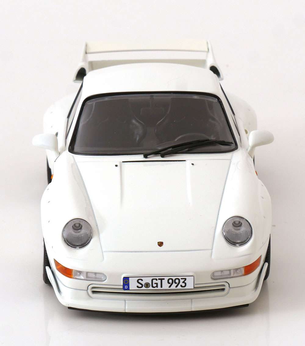 KK Scale 1996 Porsche 911 993 GT2 w/ Speedline Wheels White 1:18 STM Diecast Default Title Default Title-