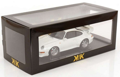 KK Scale 1996 Porsche 911 993 GT2 w/ Speedline Wheels White 1:18 STM Diecast Default Title Default Title-