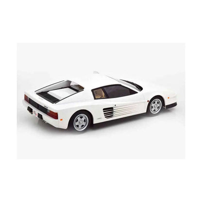 KK Scale Ferrari Testarossa White Monospecchio 1984 US-Version 1:18 Cartsfy Inc.