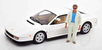 KK Scale Ferrari Testarossa White Monospecchio 1984 US-Version 1:18 Cartsfy Inc.