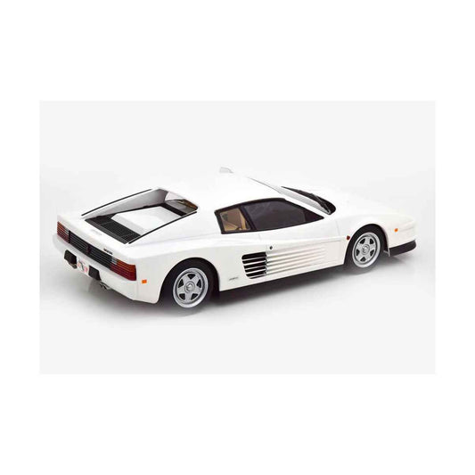 KK Scale Ferrari Testarossa White Monospecchio 1984 US-Version 1:18 Cartsfy Inc.