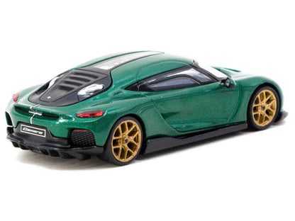 Koenigsegg Gemera Green Metallic "Global64" Series 1/64 Diecast Model by Tarmac Works Cartsfy Inc.