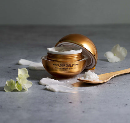 Kojic Acid Brightening Face Cream – Vegan, Gluten-Free & Acne-Prone Skin Friendly Cartsfy Inc.