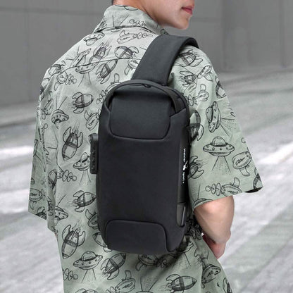 KPYWZER Anti-theft Sling Backpack with USB Charging Port Cartsfy Inc.
