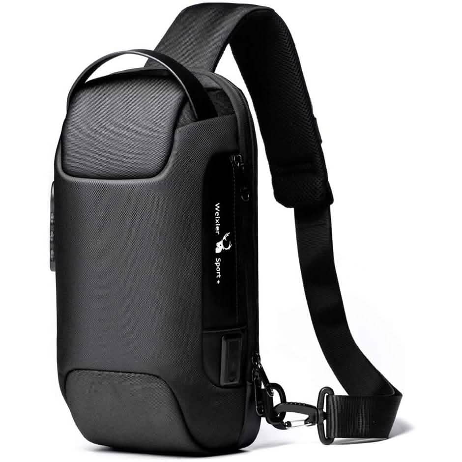 KPYWZER Anti-theft Sling Backpack with USB Charging Port Cartsfy Inc.