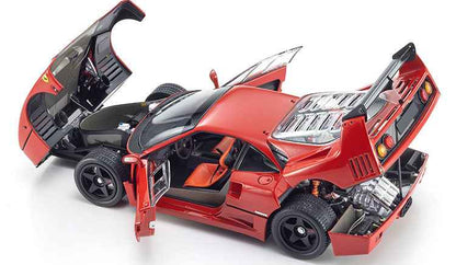 Kyosho Ferrari F40 Lightweight LM Wing Rossa Corsa Red 1:18 Cartsfy Inc.