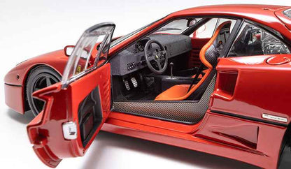 Kyosho Ferrari F40 Lightweight LM Wing Rossa Corsa Red 1:18 Cartsfy Inc.