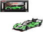 Lamborghini SC63 #63 Matteo Cairoli - Andrea Caldarelli - Romain Grosjean "Iron Lynx" IMSA "12 Hours of Sebring" (2024) 1/18 Model Car by Top Speed Miniature Motors Default Title Default Title-