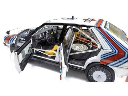 Lancia Delta HF 4WD #3 Bruno Saby - Jean-Francois Fauchille "Martini Racing" Winner "Rally Monte Carlo" (1988) 1/18 Diecast Model Car by Kyosho Cartsfy Inc.
