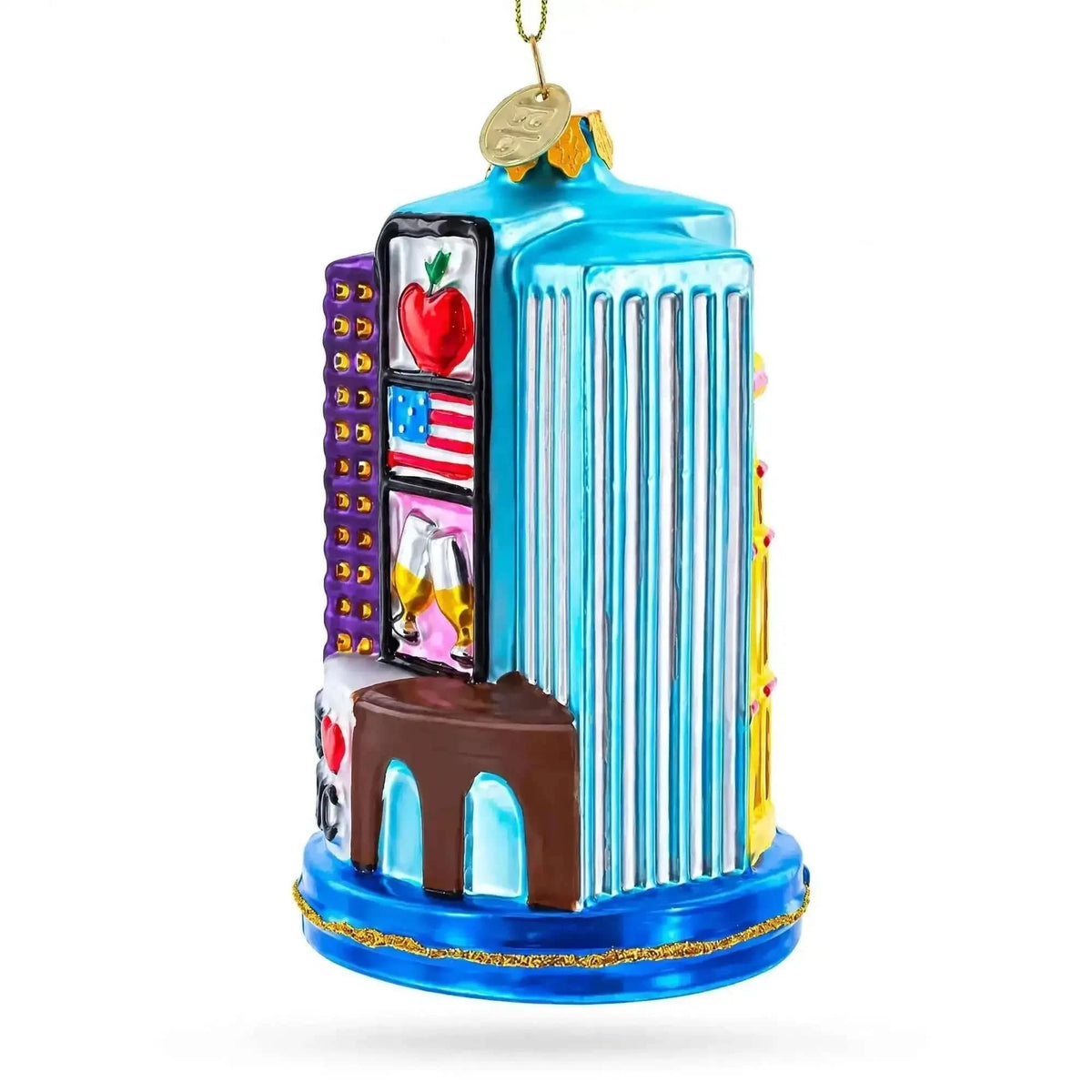 Landmarks of New York City Glass Christmas Ornament Cartsfy Inc.