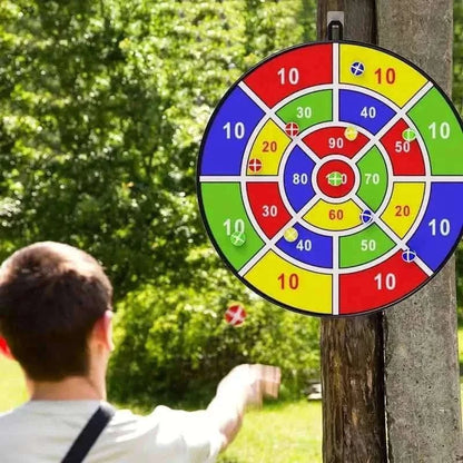 Large 29" Dart Board With Sticky Balls, Indoor & Outdoor Fun Party Play Game Toys Cartsfy Inc.