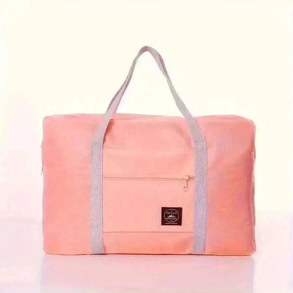 Large Foldable Travel Duffel Bag – Nylon, Gym & Weekend Cartsfy Inc.