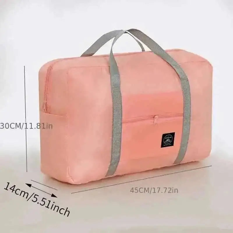 Large Foldable Travel Duffel Bag – Nylon, Gym & Weekend Cartsfy Inc.
