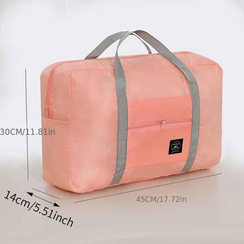 Large Foldable Travel Duffel Bag – Nylon, Gym & Weekend Cartsfy Inc.