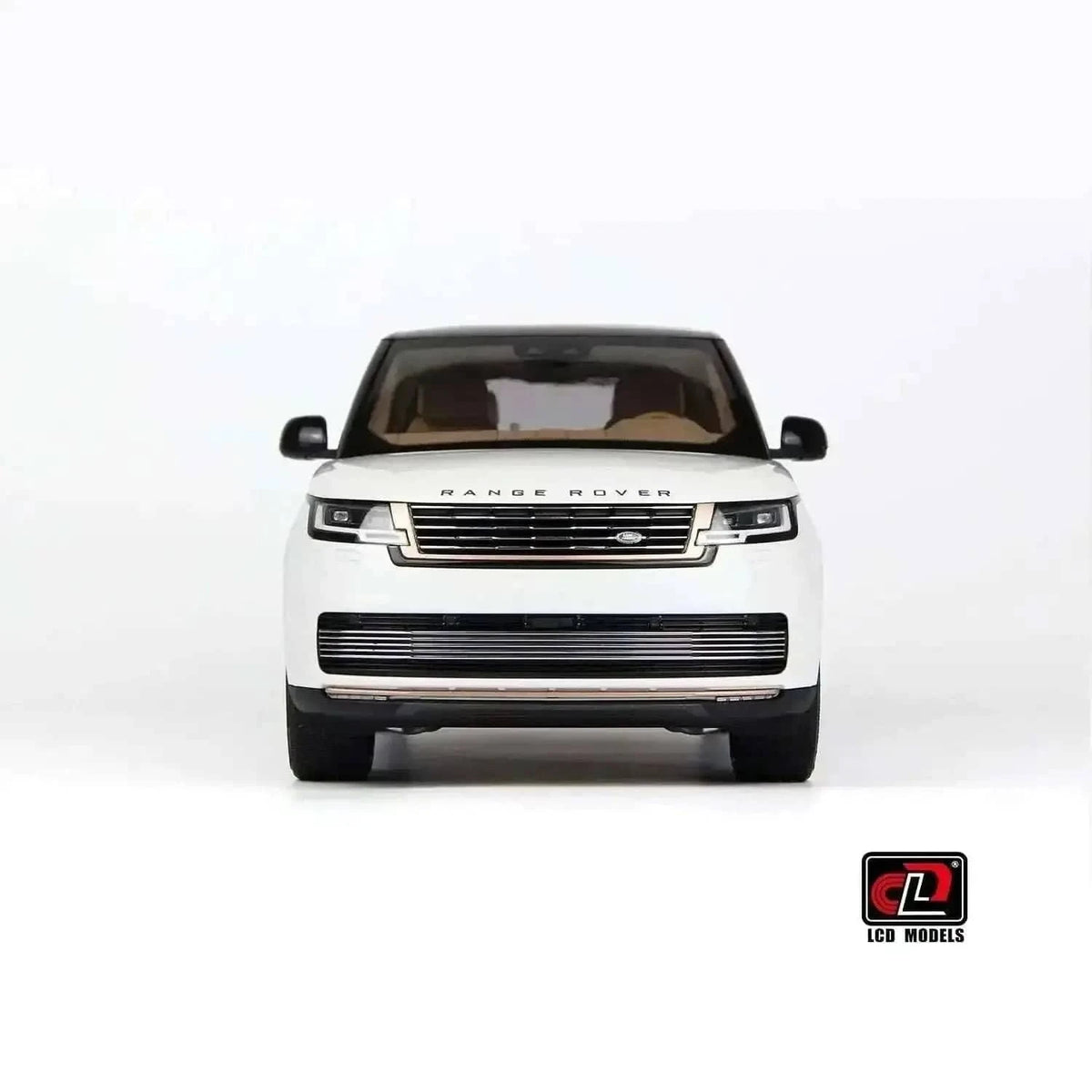 LCD 2022 Land Rover Range Rover SV Serenity White w/ Black Roof 1:18 Cartsfy Inc.