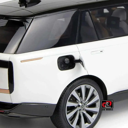 LCD 2022 Land Rover Range Rover SV Serenity White w/ Black Roof 1:18 Cartsfy Inc.