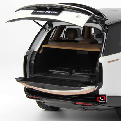 LCD 2022 Land Rover Range Rover SV Serenity White w/ Black Roof 1:18 STM Diecast Default Title Default Title-