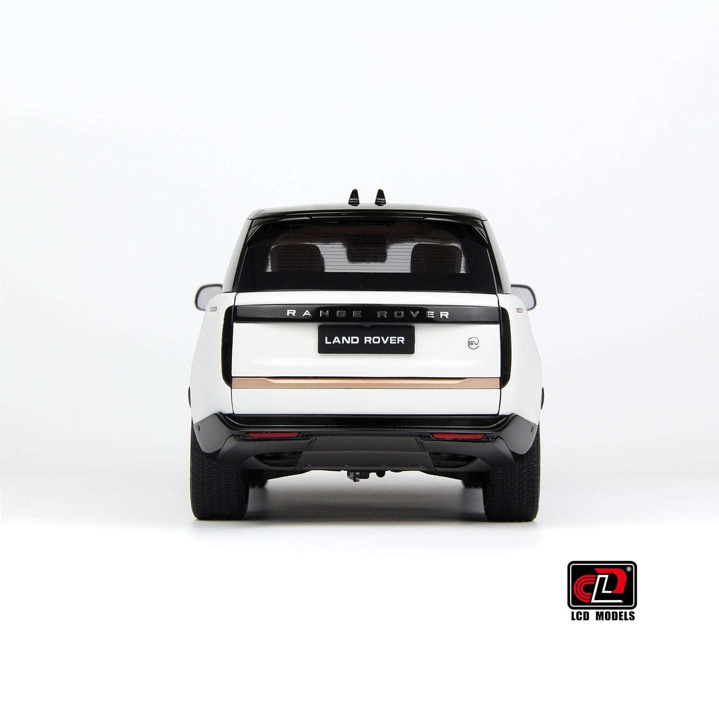 LCD 2022 Land Rover Range Rover SV Serenity White w/ Black Roof 1:18 STM Diecast Default Title Default Title-