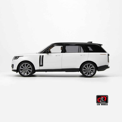 LCD 2022 Land Rover Range Rover SV Serenity White w/ Black Roof 1:18 STM Diecast Default Title Default Title-