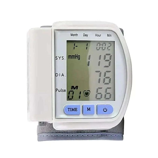 LCD Digital Automatic Wrist Cuff Blood Pressure Monitor DailySale Default Title Default Title-