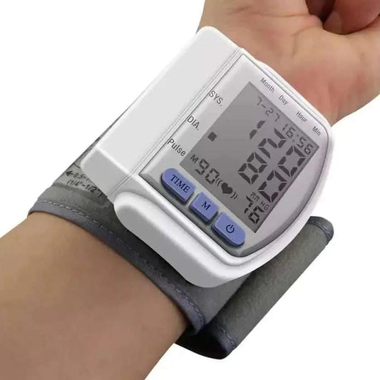LCD Digital Automatic Wrist Cuff Blood Pressure Monitor DailySale Default Title Default Title-