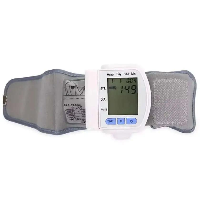 LCD Digital Automatic Wrist Cuff Blood Pressure Monitor DailySale Default Title Default Title-