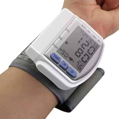 LCD Digital Automatic Wrist Cuff Blood Pressure Monitor DailySale Default Title Default Title-