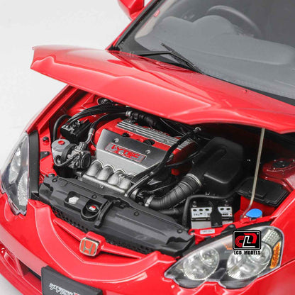LCD Honda Integra (RSX) DC5 Type-R Red 1:18 STM Diecast Default Title Default Title-