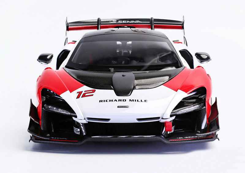 LCD Mclaren Senna GTR #12 Richard Mille Red White 1:18 STM Diecast Default Title Default Title-