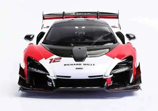 LCD Mclaren Senna GTR #12 Richard Mille Red White 1:18 Cartsfy Inc.