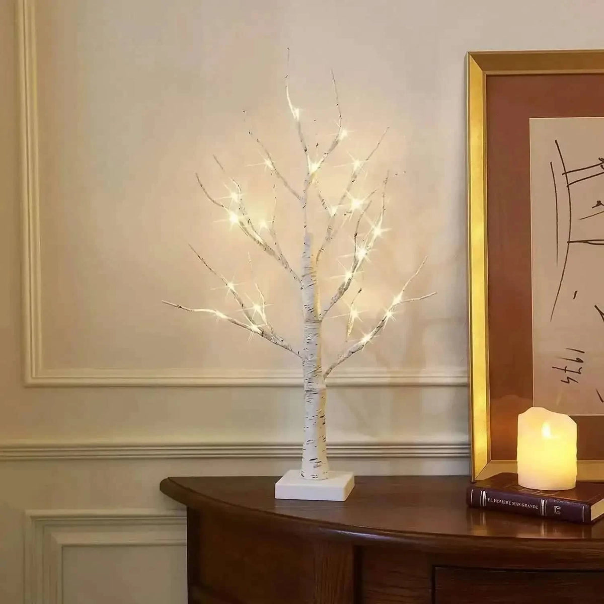 LED Christmas Birch Home Lights Cartsfy Inc.