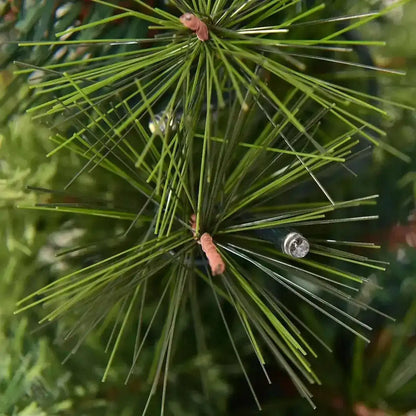 LED Christmas Tree with Red Berries Pine Cones Cartsfy Inc.