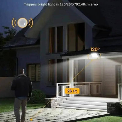 LED Floodlights Solar Motion 113 Sensor - Bright Security Lighting for Your Home DailySale 1-Piece 2-Piece 1-Piece-2-Piece-