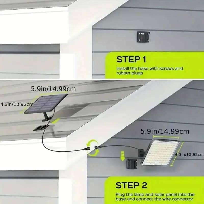 LED Floodlights Solar Motion 113 Sensor - Bright Security Lighting for Your Home DailySale 1-Piece 2-Piece 1-Piece-2-Piece-