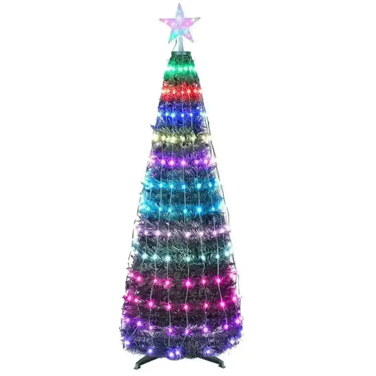 LED Lights Collapsible Christmas Tree Light with Remote App Control Cartsfy Inc.