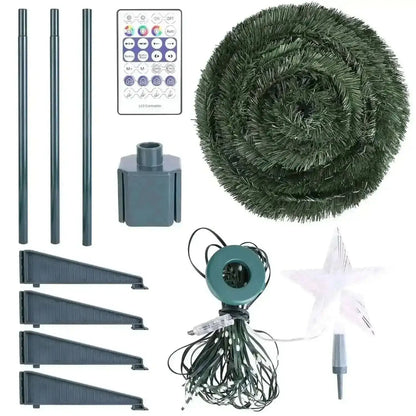 LED Lights Collapsible Christmas Tree Light with Remote App Control Cartsfy Inc.